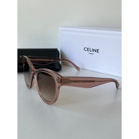 NEW Celine CL40182F Baby Audrey Sunglasses in Pink - Picture 8 of 9